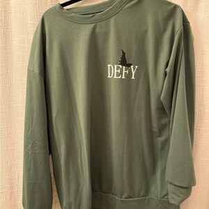 Wicked green sweatshirt